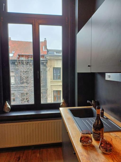 Modern App W. Authentic Features Apartment Antwerpen